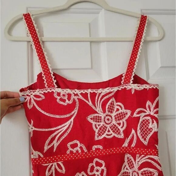 NWOT Cynthia steffe embroidered dress 2 - Picture 8 of 12